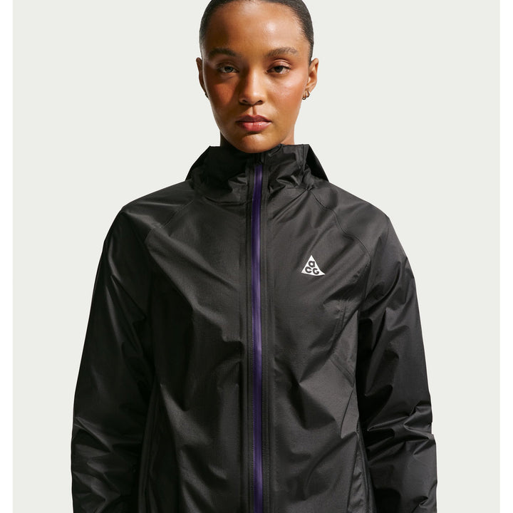 Nike ACG "Trailwind" Jacket - Women's Black/Summit White