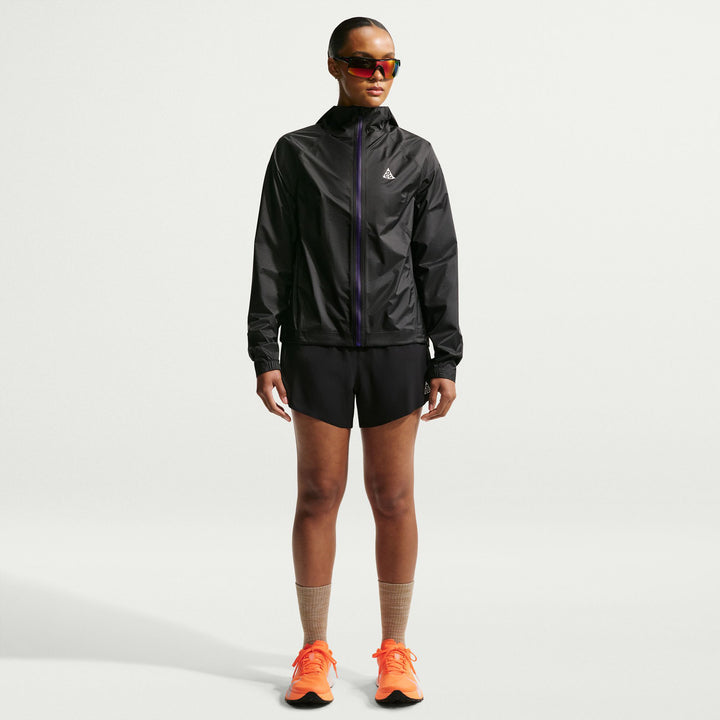 Nike ACG "Trailwind" Jacket - Women's Black/Summit White