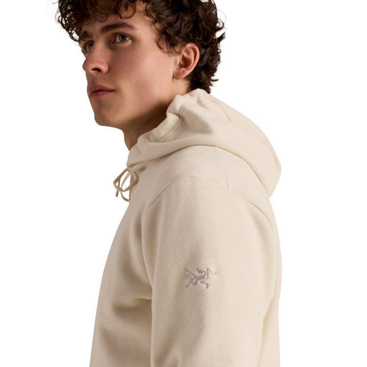Arc'teryx Emblem Fleece Hoodie - Men's Sea Salt