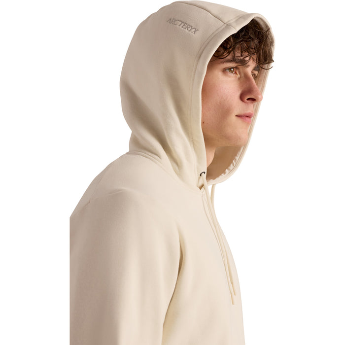 Arc'teryx Emblem Fleece Hoodie - Men's Sea Salt