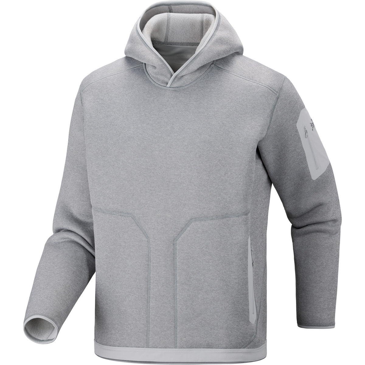Arc'teryx Covert Pullover Hoodie - Men's Solitude Heather