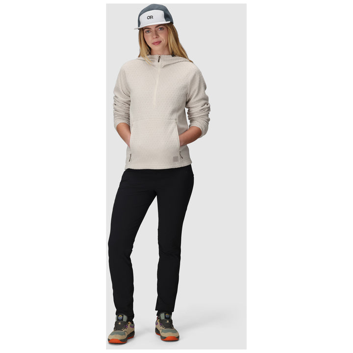 Outdoor Research Trail Mix XT Fleece Pullover Hoodie - Women's Oyster
