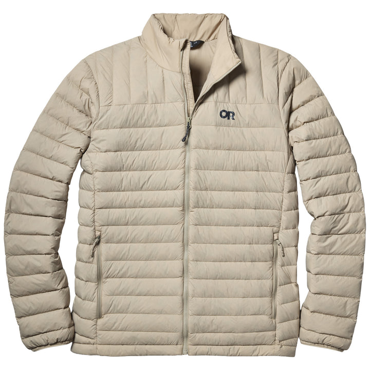 Outdoor Research Transcendent Down Jacket - Men's Pro Khaki
