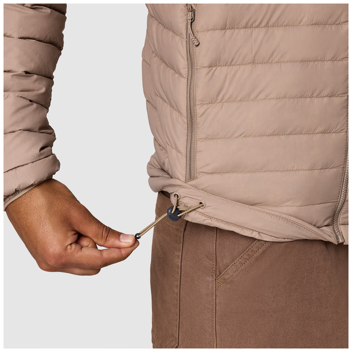 Outdoor Research Transcendent Down Jacket - Men's Pro Khaki