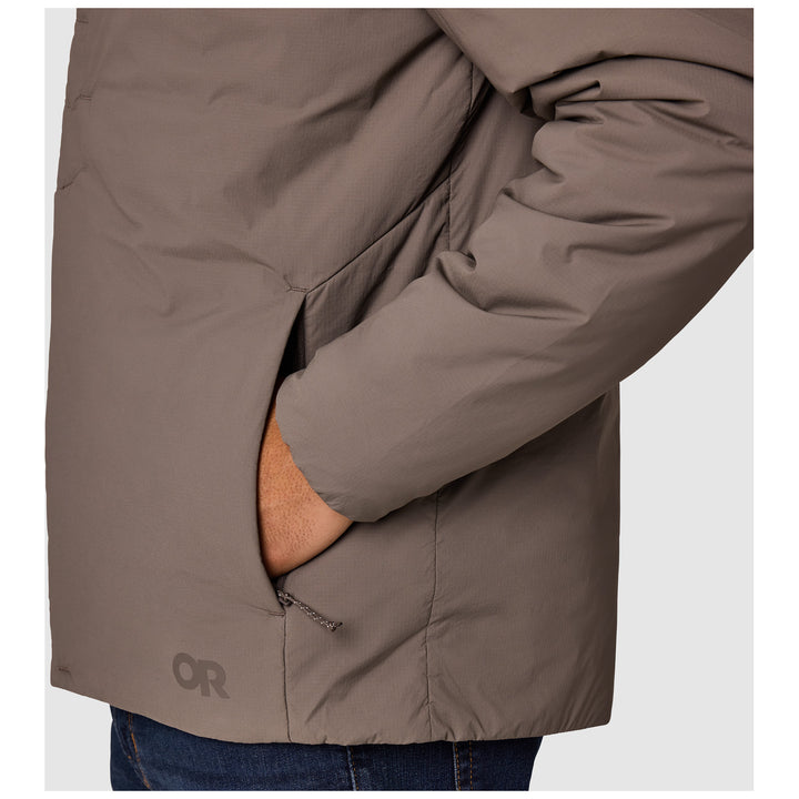 Outdoor Research Vesper Insulated Shirt Jacket - Men's Gravel