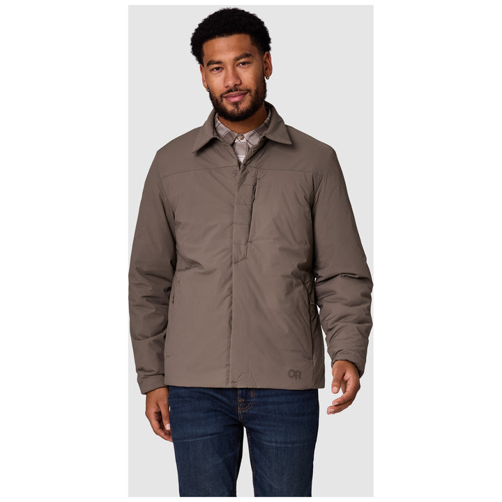 Outdoor Research Vesper Insulated Shirt Jacket - Men's Gravel