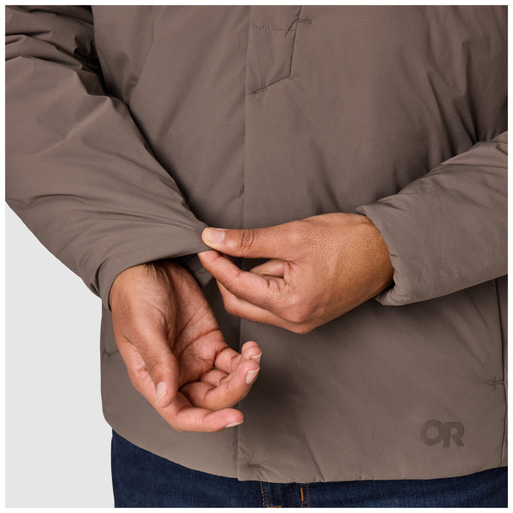 Outdoor Research Vesper Insulated Shirt Jacket - Men's Gravel