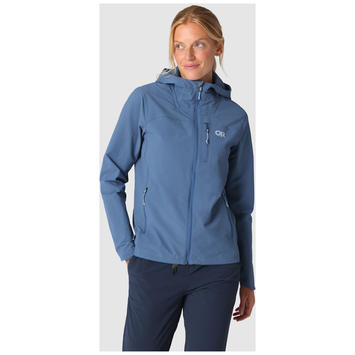 Outdoor Research Ultima Softshell Hoodie - Women's Skyline