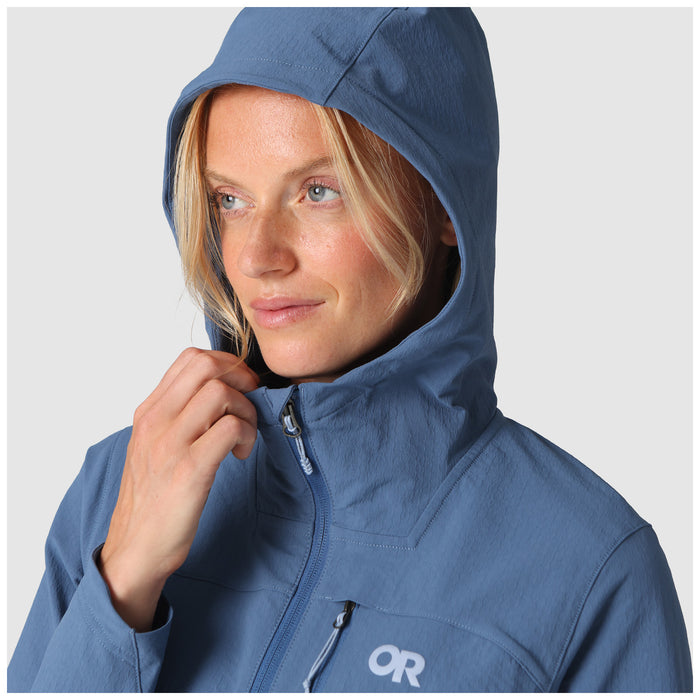 Outdoor Research Ultima Softshell Hoodie - Women's Skyline