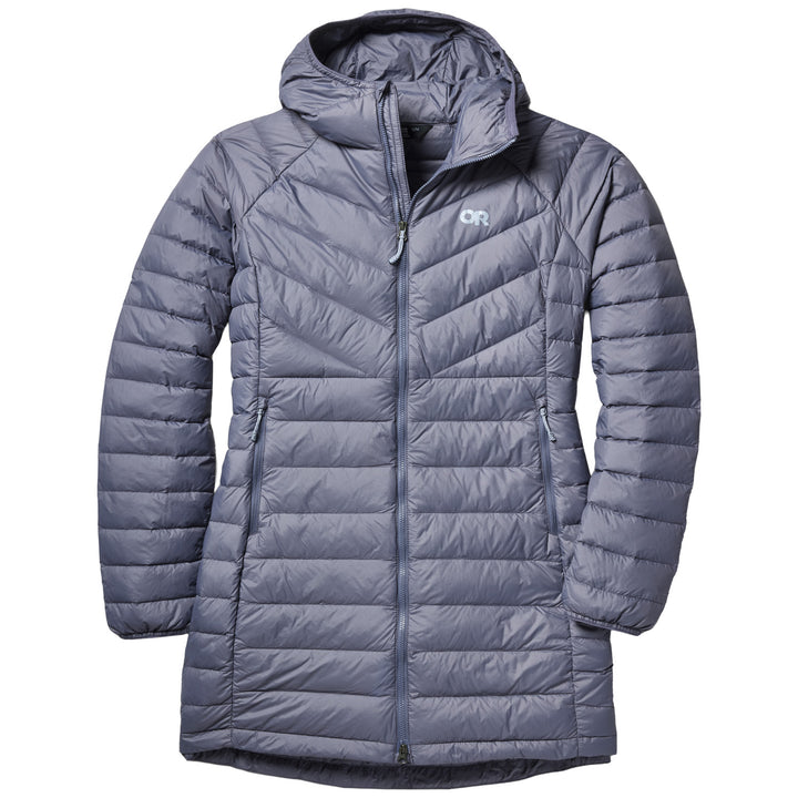 Outdoor Research Transcendent Down Parka - Women's Smoky Quartz