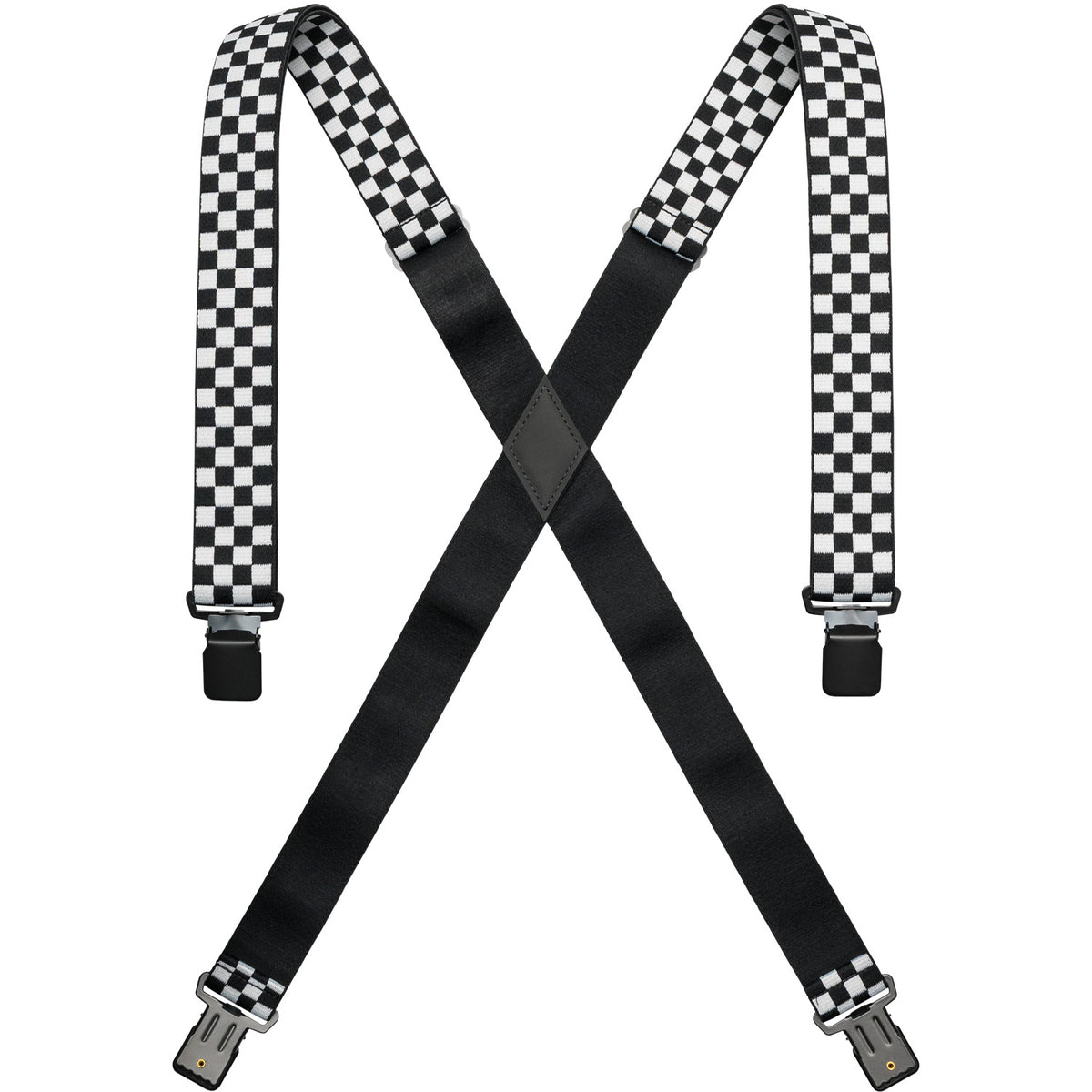 Arcade Jessup Check Suspenders Black/Glacial
