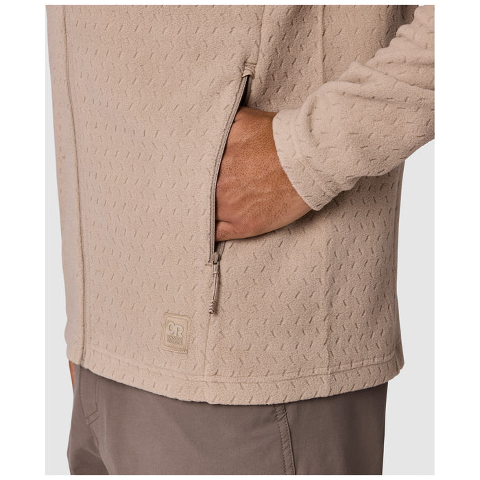 Outdoor Research Trail Mix XT Fleece Jacket - Men's Pro Khaki