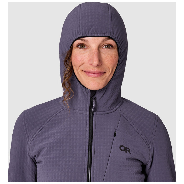 Outdoor Research Vigor Plus Fleece Hoodie - Women's Smoky Quartz