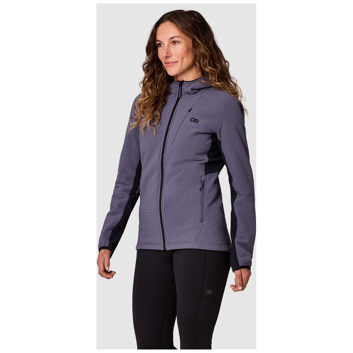 Outdoor Research Vigor Plus Fleece Hoodie - Women's Smoky Quartz