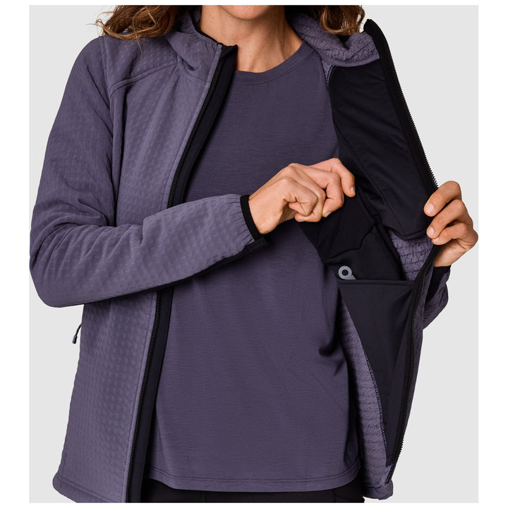 Outdoor Research Vigor Plus Fleece Hoodie - Women's Smoky Quartz