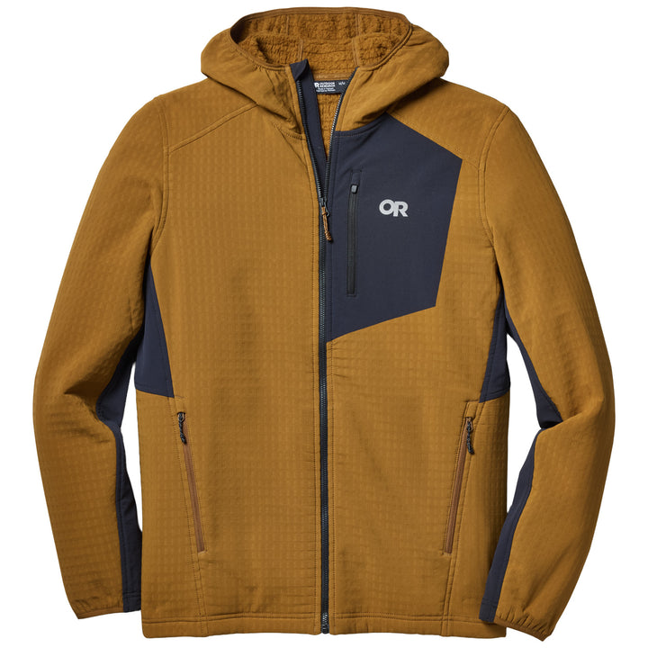Outdoor Research Vigor Plus Fleece Hoodie - Men's Pecan/Black