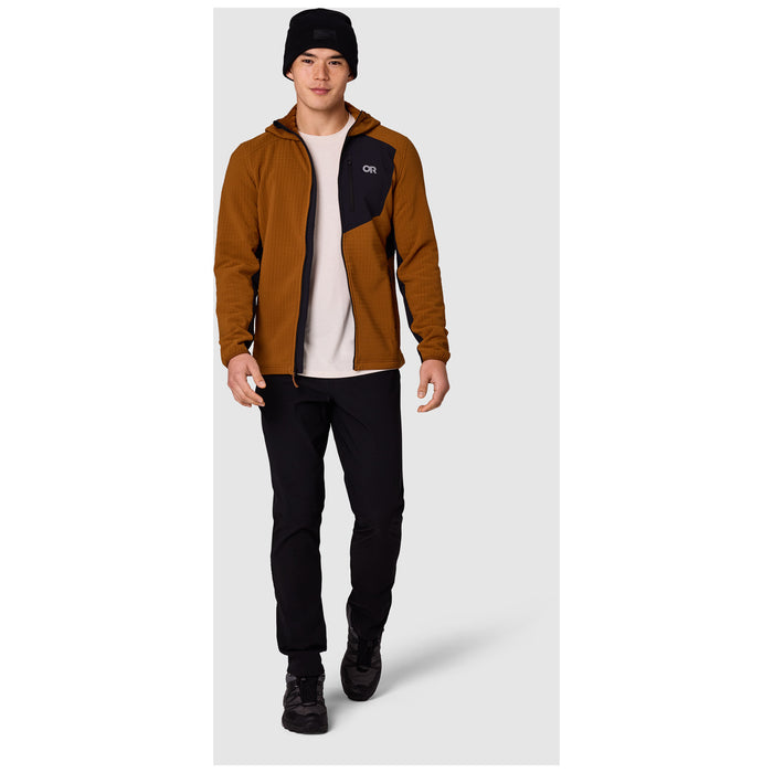 Outdoor Research Vigor Plus Fleece Hoodie - Men's Pecan/Black