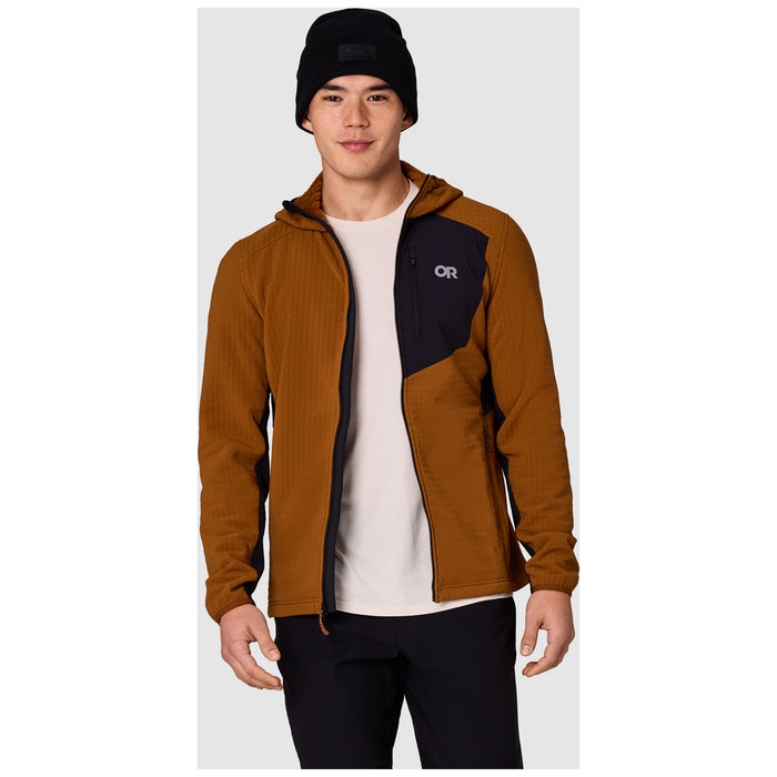 Outdoor Research Vigor Plus Fleece Hoodie - Men's Pecan/Black