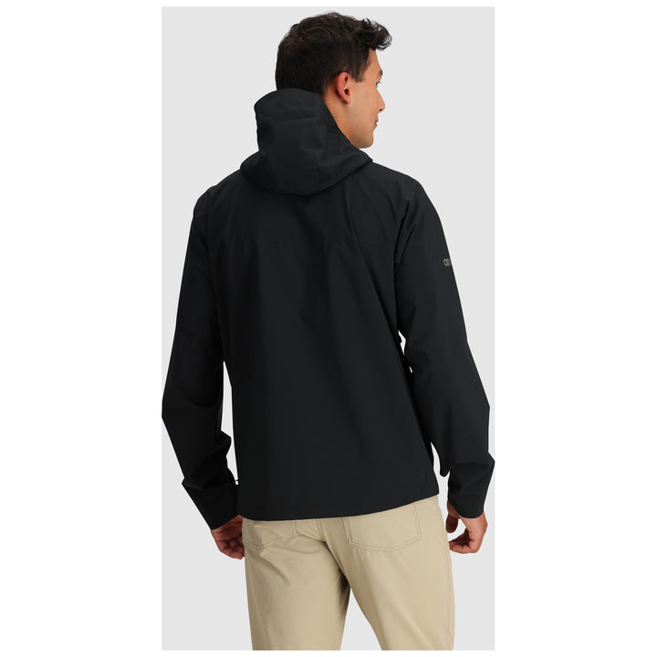 Outdoor Research Stratoburst Stretch Rain Jacket - Men's Black