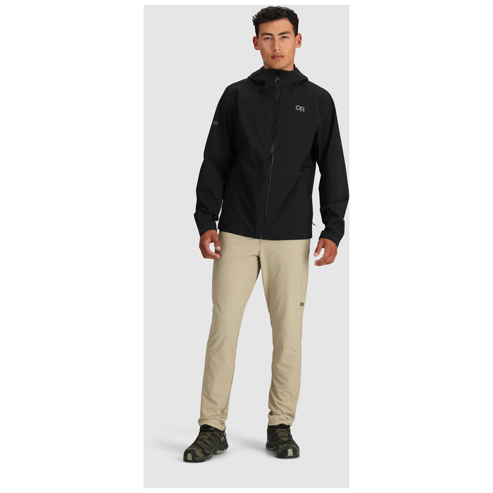 Outdoor Research Stratoburst Stretch Rain Jacket - Men's Black