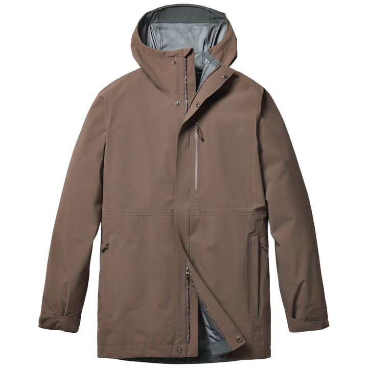 Outdoor Research Foray 3L Trench - Men's Gravel