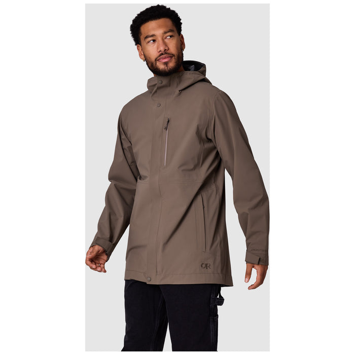 Outdoor Research Foray 3L Trench - Men's Gravel