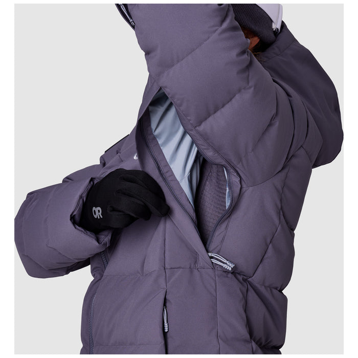 Outdoor Research Snowcrew Down Jacket - Women's Smoky Quartz