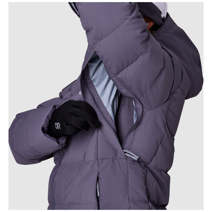 Outdoor Research Snowcrew Down Jacket - Women's Smoky Quartz