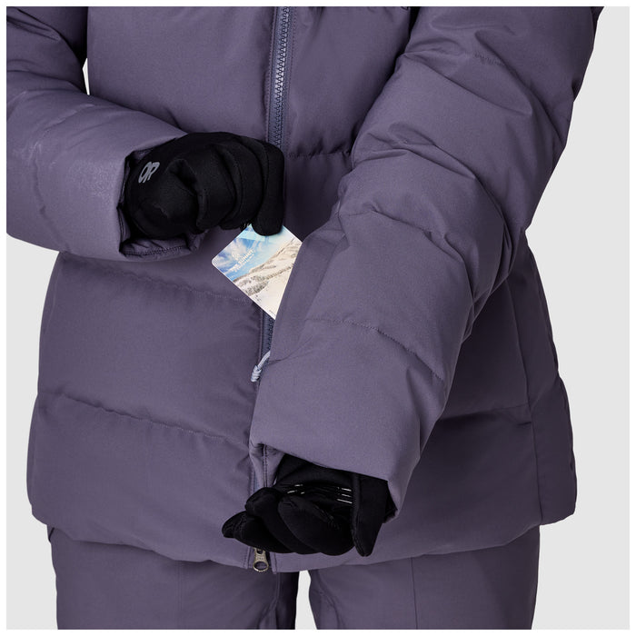 Outdoor Research Snowcrew Down Jacket - Women's Smoky Quartz