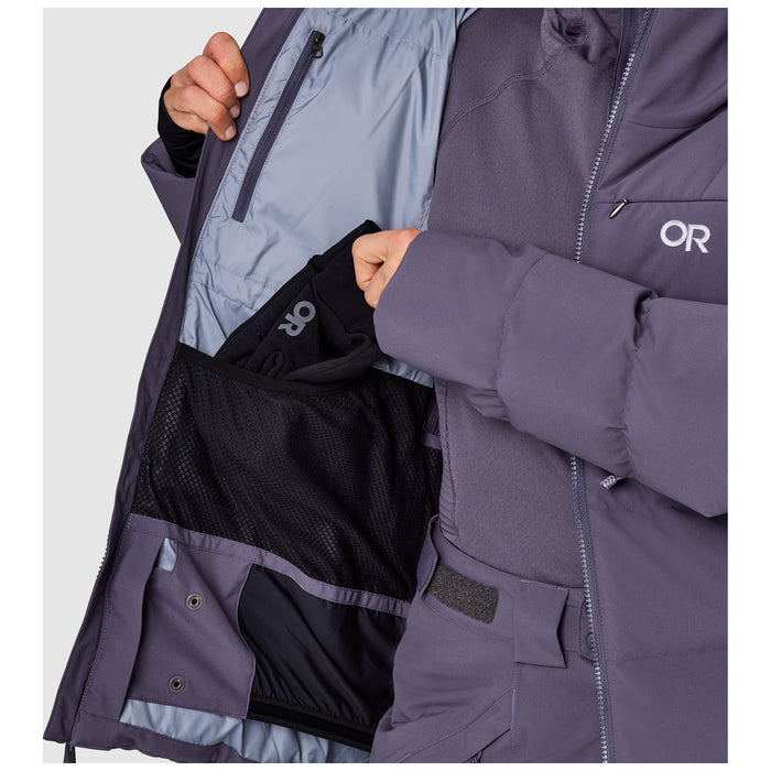 Outdoor Research Snowcrew Down Jacket - Women's Smoky Quartz