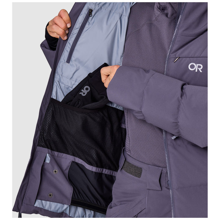 Outdoor Research Snowcrew Down Jacket - Women's Smoky Quartz