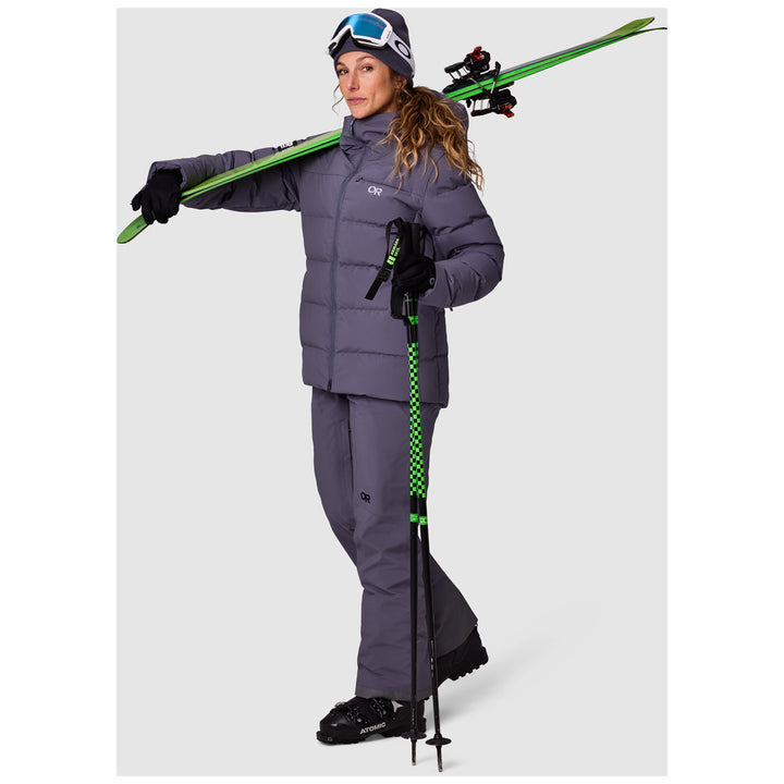 Outdoor Research Snowcrew Down Jacket - Women's Smoky Quartz