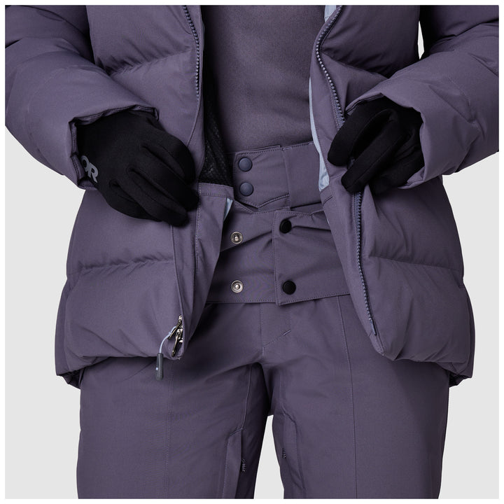 Outdoor Research Snowcrew Down Jacket - Women's Smoky Quartz