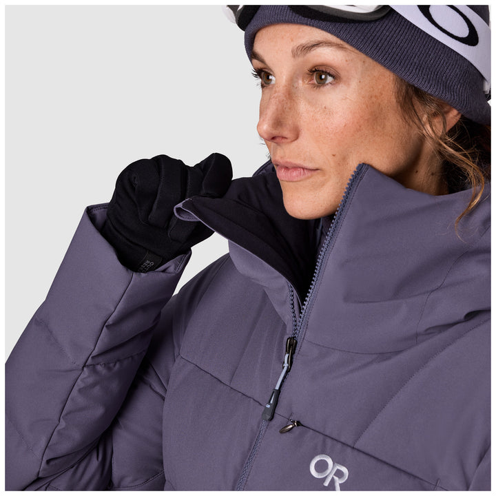Outdoor Research Snowcrew Down Jacket - Women's Smoky Quartz