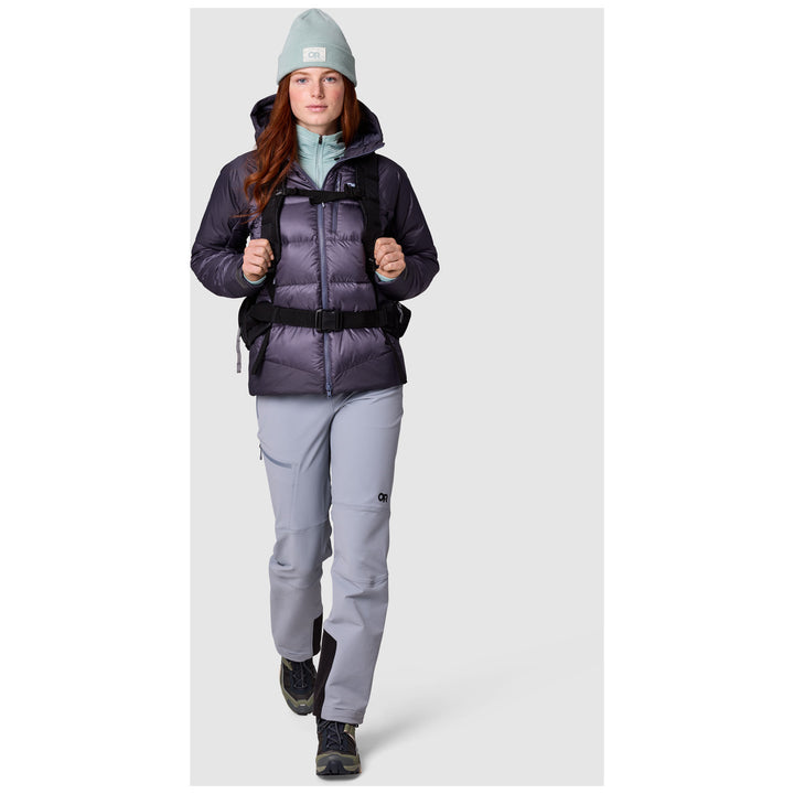 Outdoor Research Helium XT Down Hoodie - Women's Smoky Quartz
