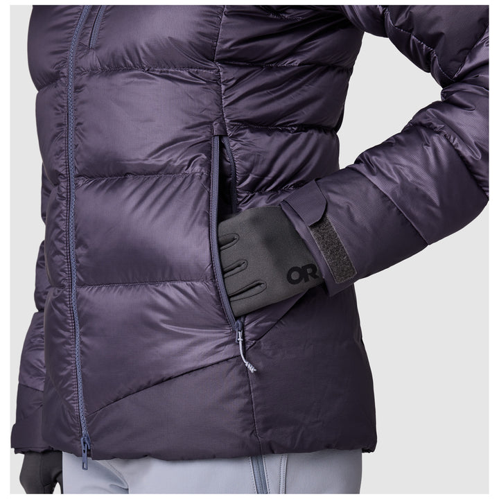 Outdoor Research Helium XT Down Hoodie - Women's Smoky Quartz