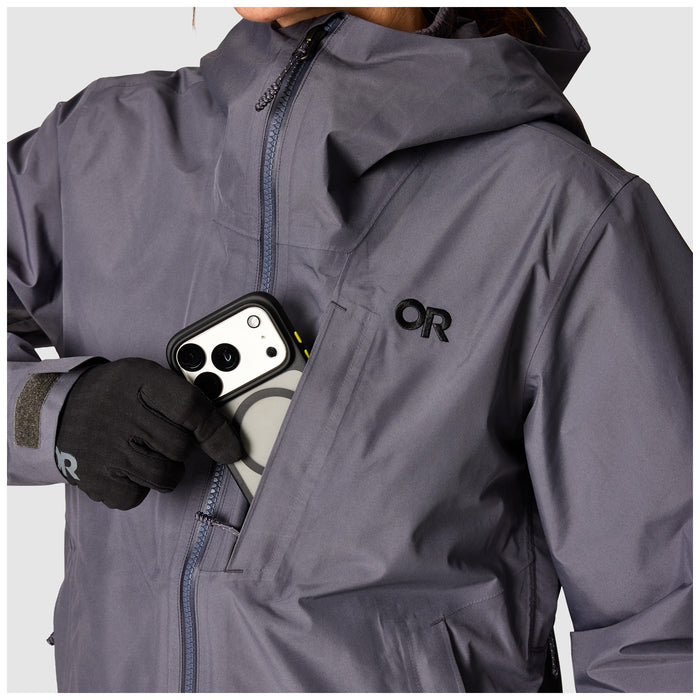 Outdoor Research Grandridge Gore-Tex Jacket - Women's Smoky Quartz