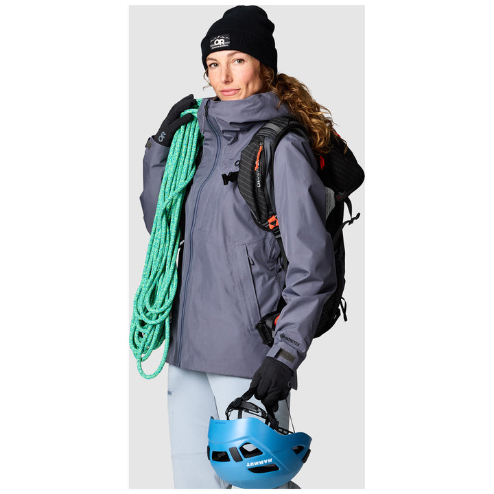 Outdoor Research Grandridge Gore-Tex Jacket - Women's Smoky Quartz