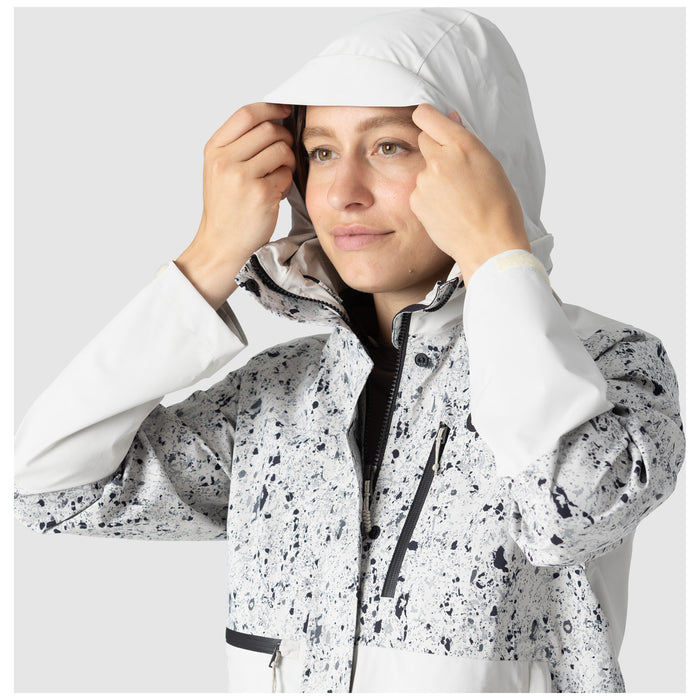 Outdoor Research Stratoburst Stretch SE Jacket - Women's Oyster Creekside Print/Oyster
