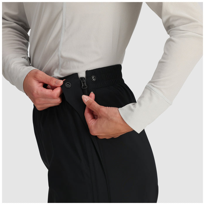 Outdoor Research Stratoburst Stretch Rain Pants - Women's Black