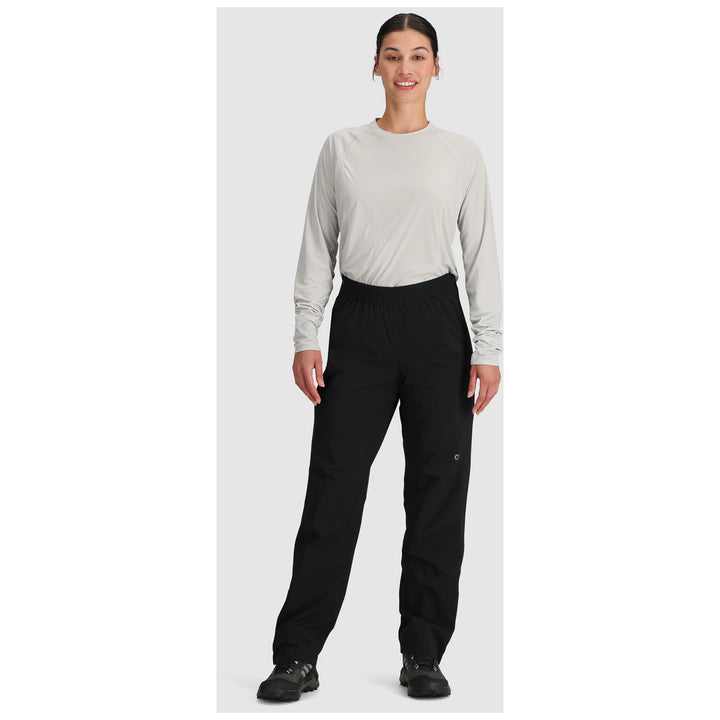 Outdoor Research Stratoburst Stretch Rain Pants - Women's Black