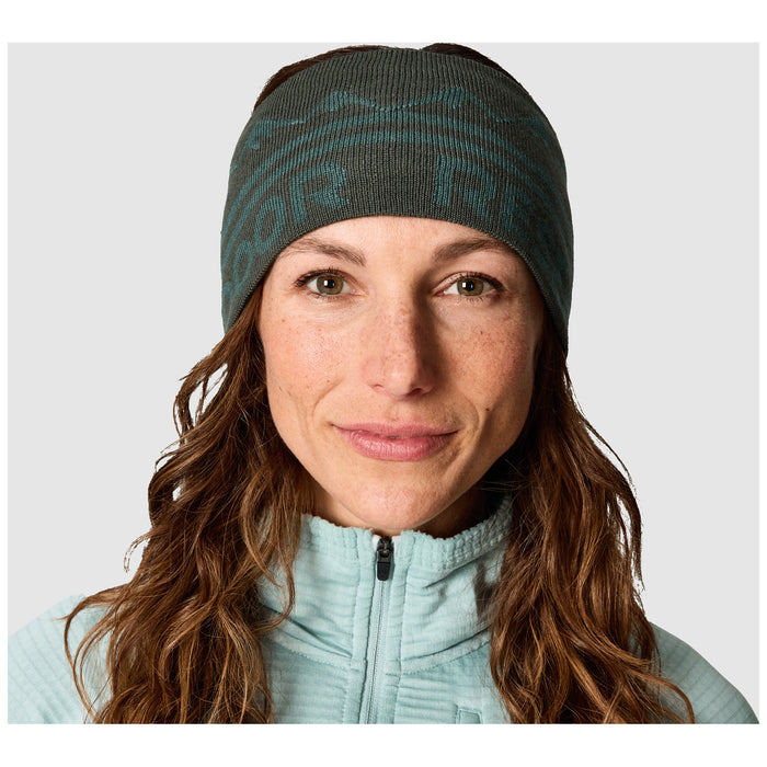 Outdoor Research OR Logo Knit Headband Dark Laurel/Malachite