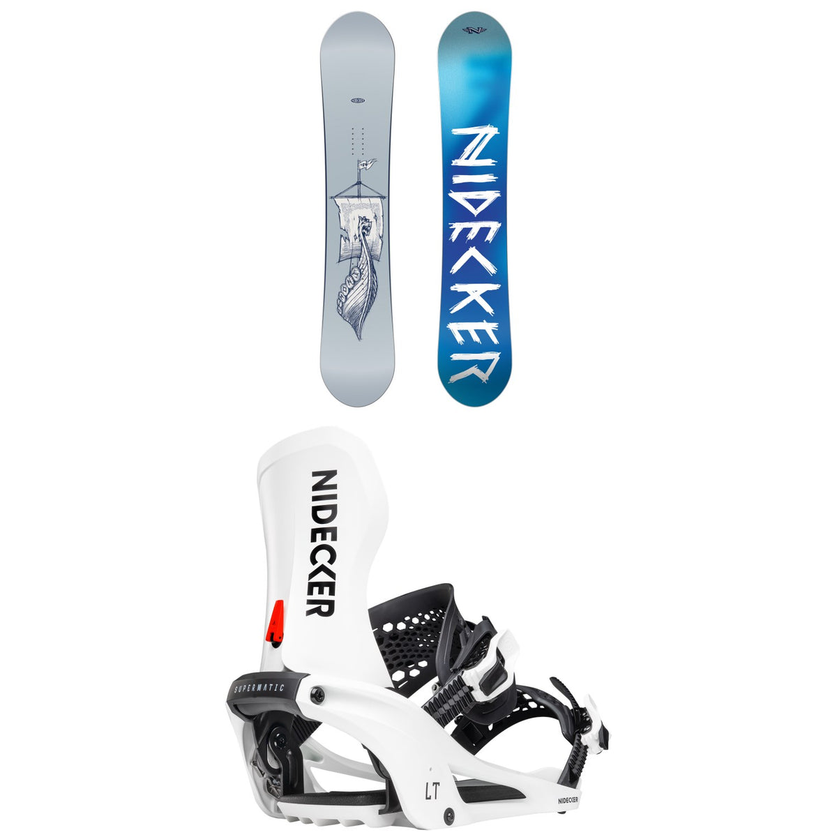 Nidecker Sensor Mons Snowboard + LT Supermatic Snowboard Bindings 2027
