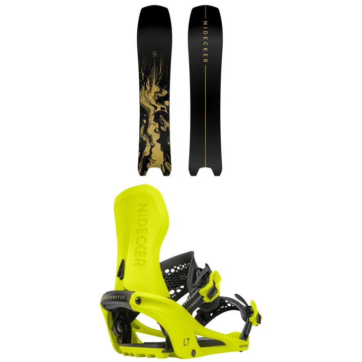Nidecker The Mosquito Snowboard + LT Supermatic Snowboard Bindings 2027
