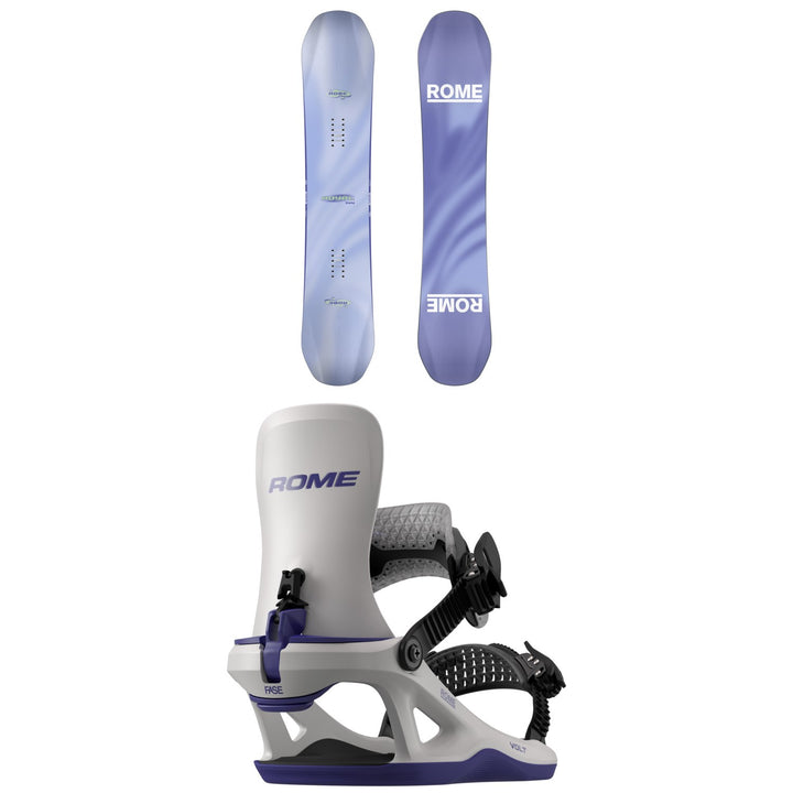 Rome Royal Snowboard + Volt FASE Snowboard Bindings - Women's 2027