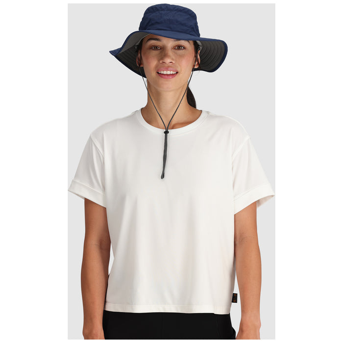 Outdoor Research Solar Roller Sun Hat - Women's Cenote-Rice Embroidery