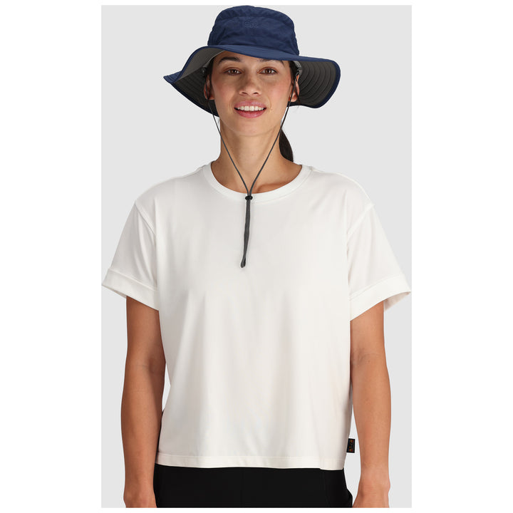 Outdoor Research Solar Roller Sun Hat - Women's Cenote-Rice Embroidery