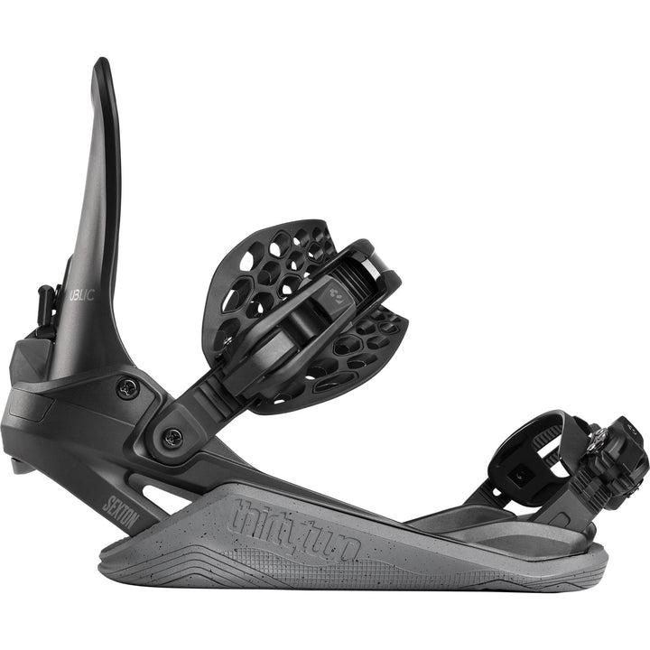 thirtytwo Basin FASE Snowboard Bindings 2027 Public Black/Gray
