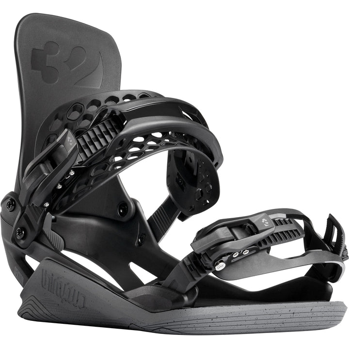thirtytwo Basin FASE Snowboard Bindings 2027 Public Black/Gray