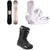thirtytwo Crucible Snowboard + Basin FASE Snowboard Bindings + STW Double Boa Snowboard Boots - Women's 2027